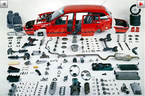 超過50款海外車型拆解圖全覽 深度解析汽車零配件設(shè)計之美